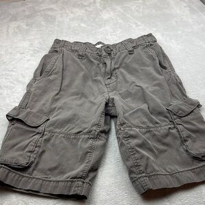 Urban Pipeline Charcoal Y2K Style Cargo Shorts